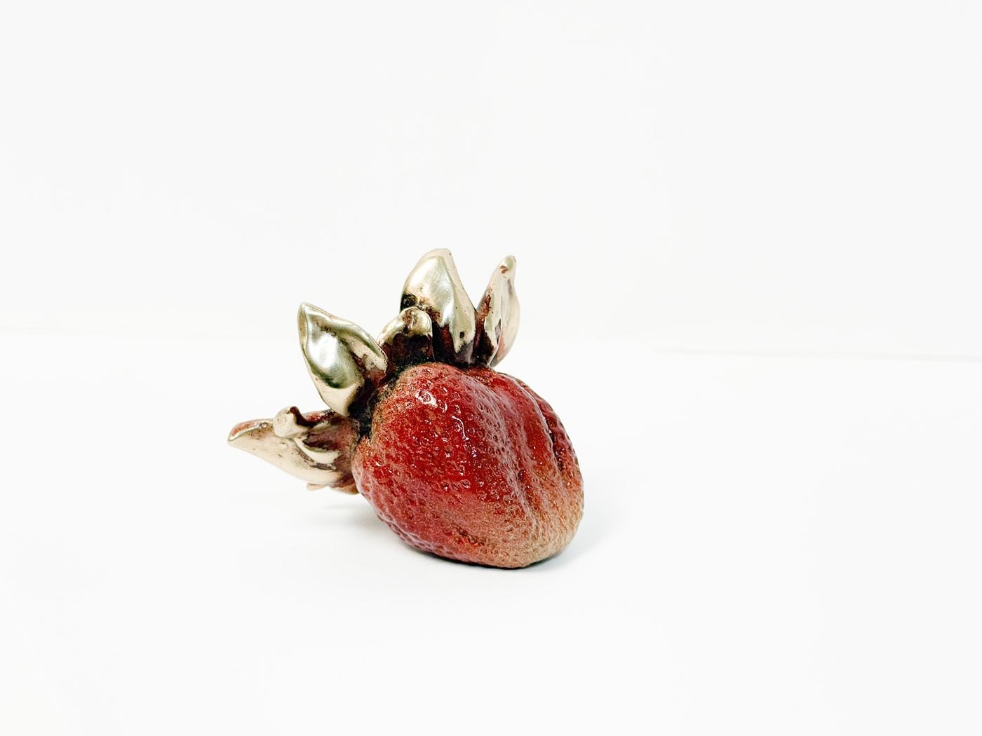 Cast Bronze Strawberry