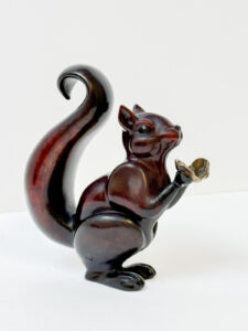 Peanut Cast Bronze 5" x 4.5" x 2"